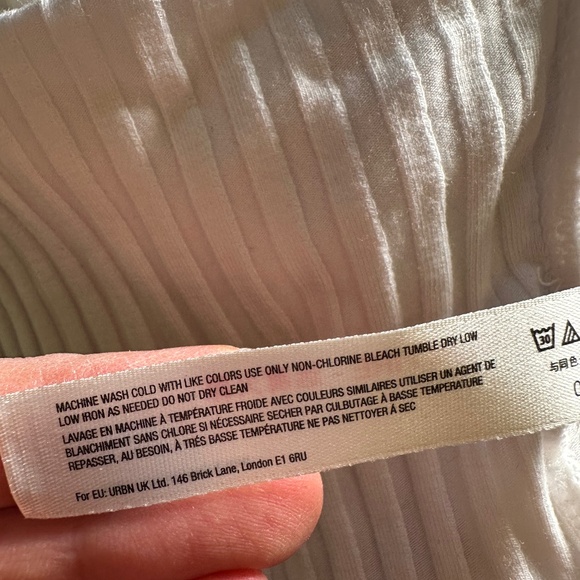 Free People White Playsuit L - Picture 2 of 8